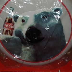 Coca cola polar bear wall Sconce new in box